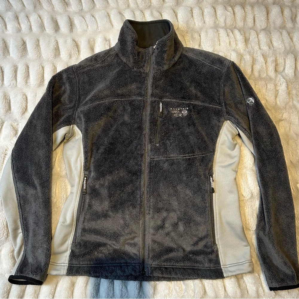 Mountain Hardwear Dark Gray Fleece Jacket